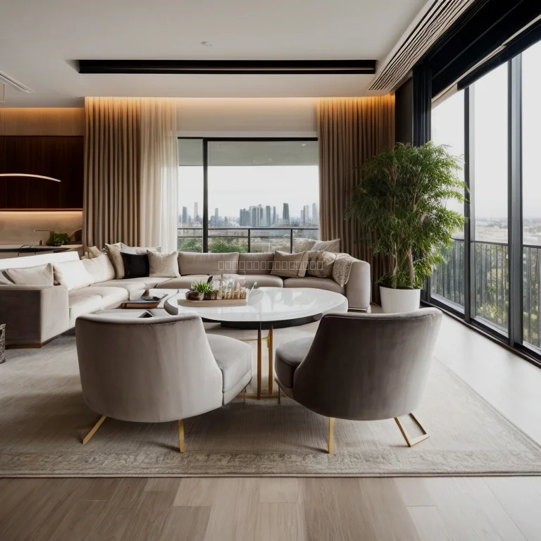 Luxury apartment interior