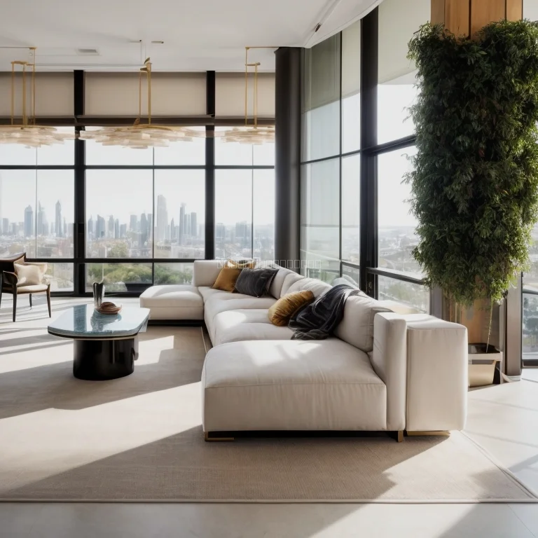 Spacious living room at EliteApt property